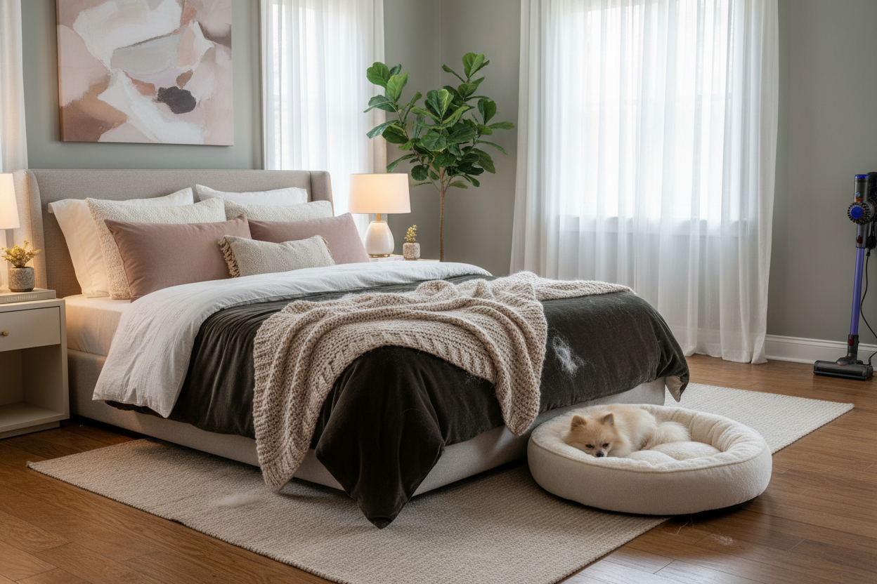 Limpieza Cama Pet Friendly: Aspiración Profunda en Seco (pelo, caspa y alérgenos)