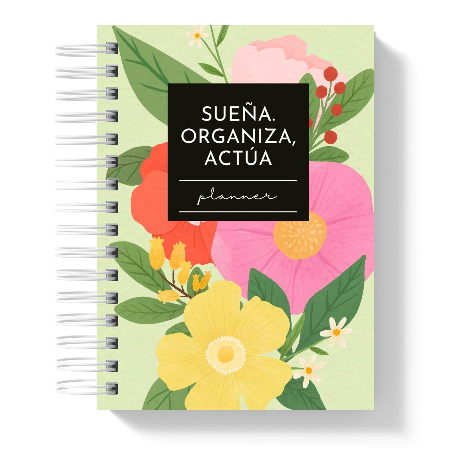 Planner 2026 Sueña, Organiza y Actúa Pastel Spring