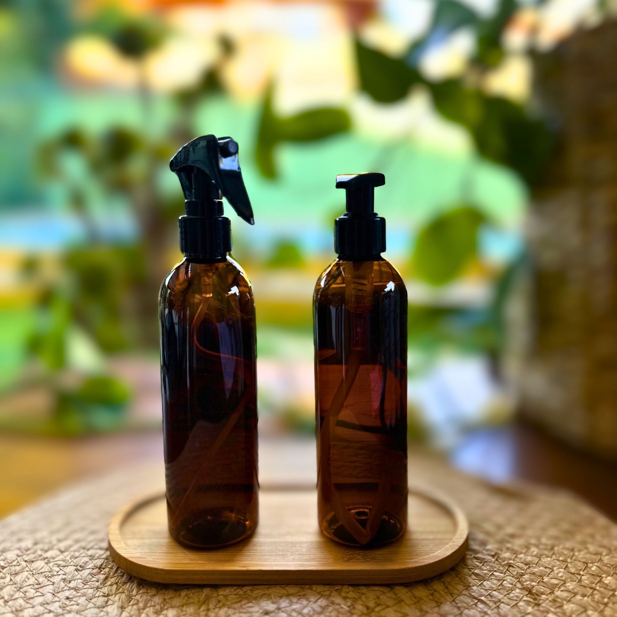 Botella PET 250 ML Reutilizable — Con Gatillo Spray o Válvula