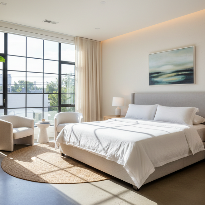 Limpieza Integral de la Cama: Aspiración Profunda en Seco