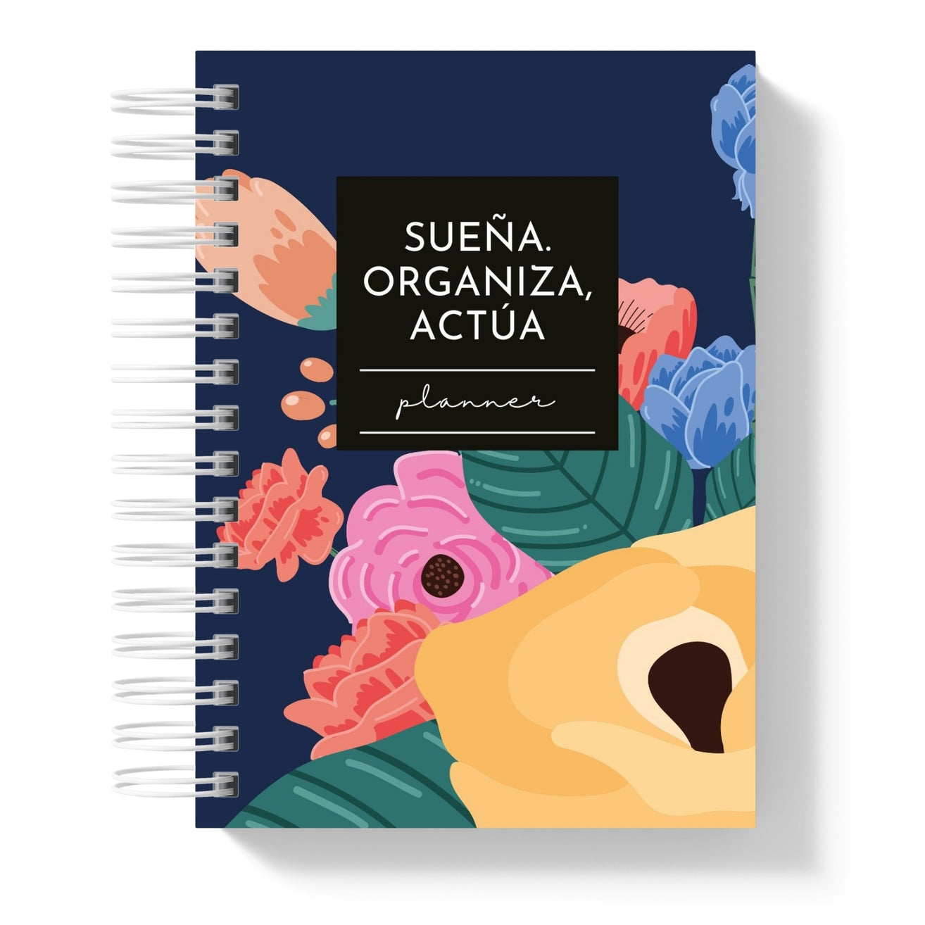 Planner 2026 Sueña, Organiza y Actúa Floral Night